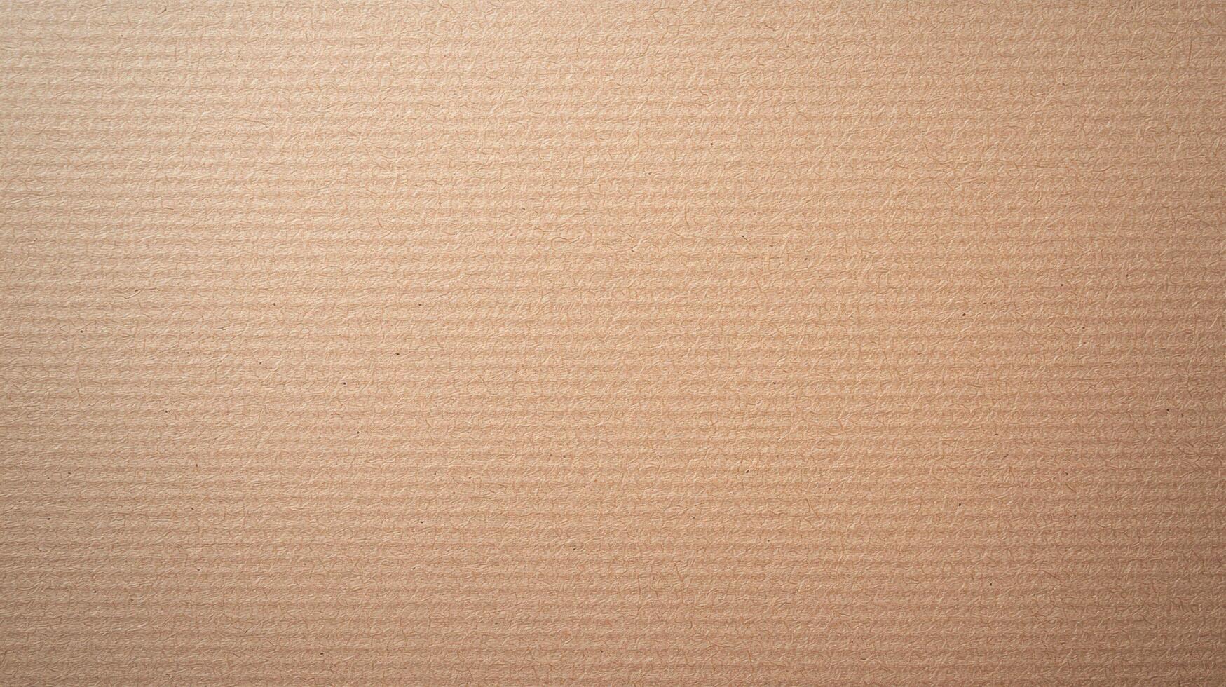 Textured Brown Paper Background with Natural Fibers featuring fine visible grain and subtle surface pattern for use in documents or stationery designs. photo