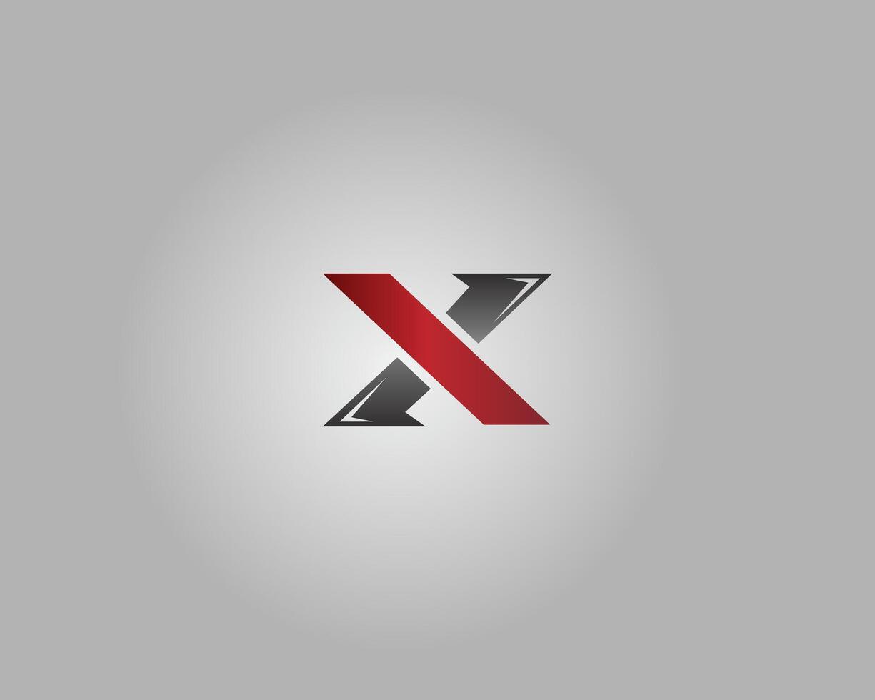 Letter X abstract logo icon design template elements. vector