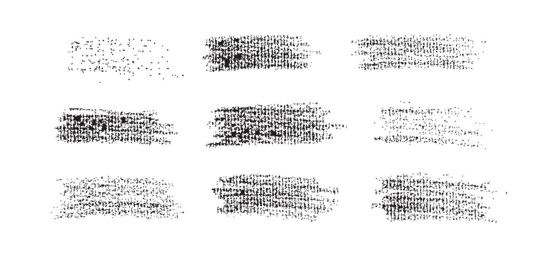 Pencil textures showing variations in shading and stroke techniques for artistic projects vector
