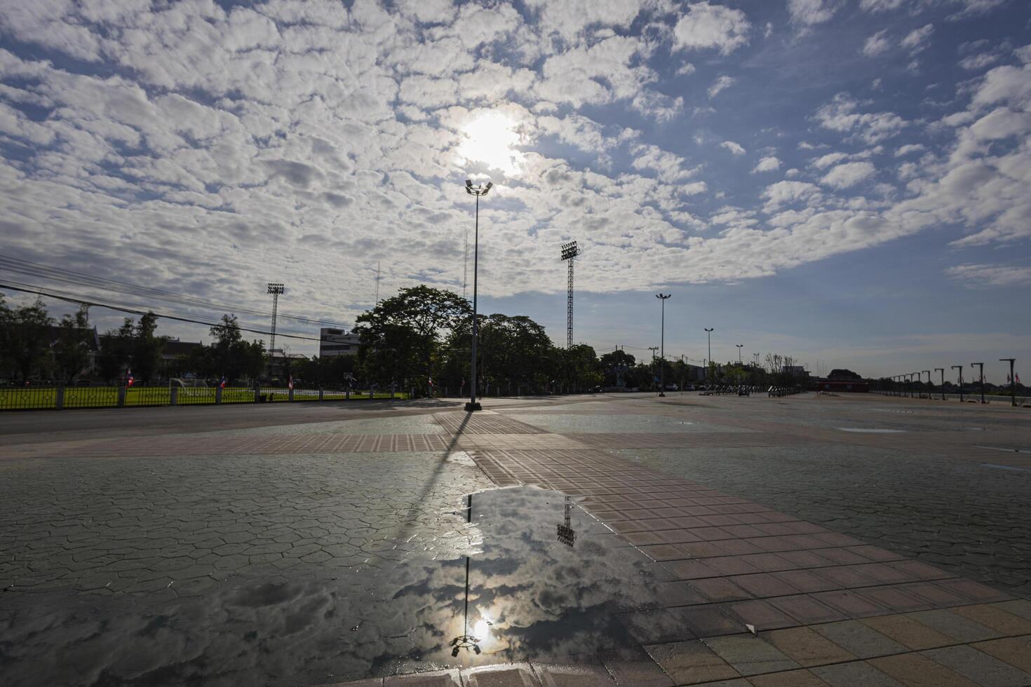 The Atmosphere After The Rain In Mueang Chai Nat District photo