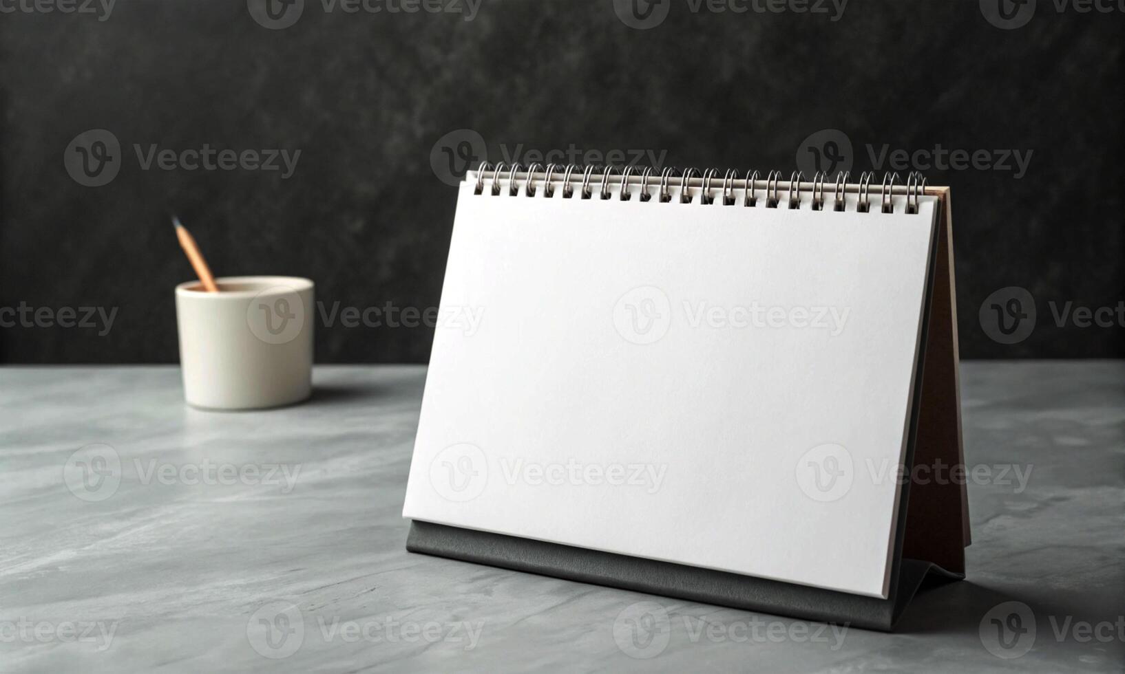 calendar white isolated mockup empty blank table desk dateline business date day month happy new year 2026 calendar event time planner note calendar sheet mockup advertisement clean modern mockup meet photo