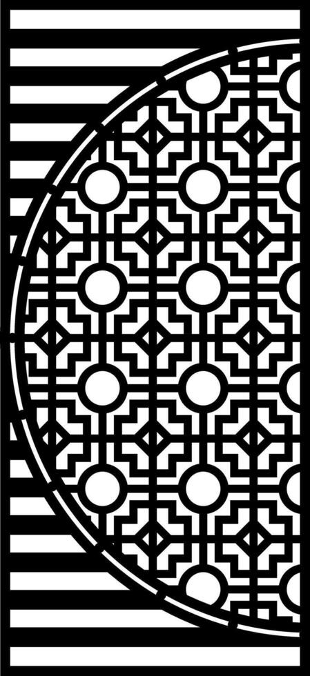 Geometric Decorative Pattern Design vector