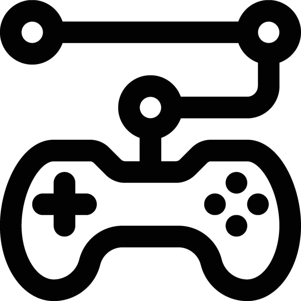 Game Development, Planning, Game Plan Outline Icon vector