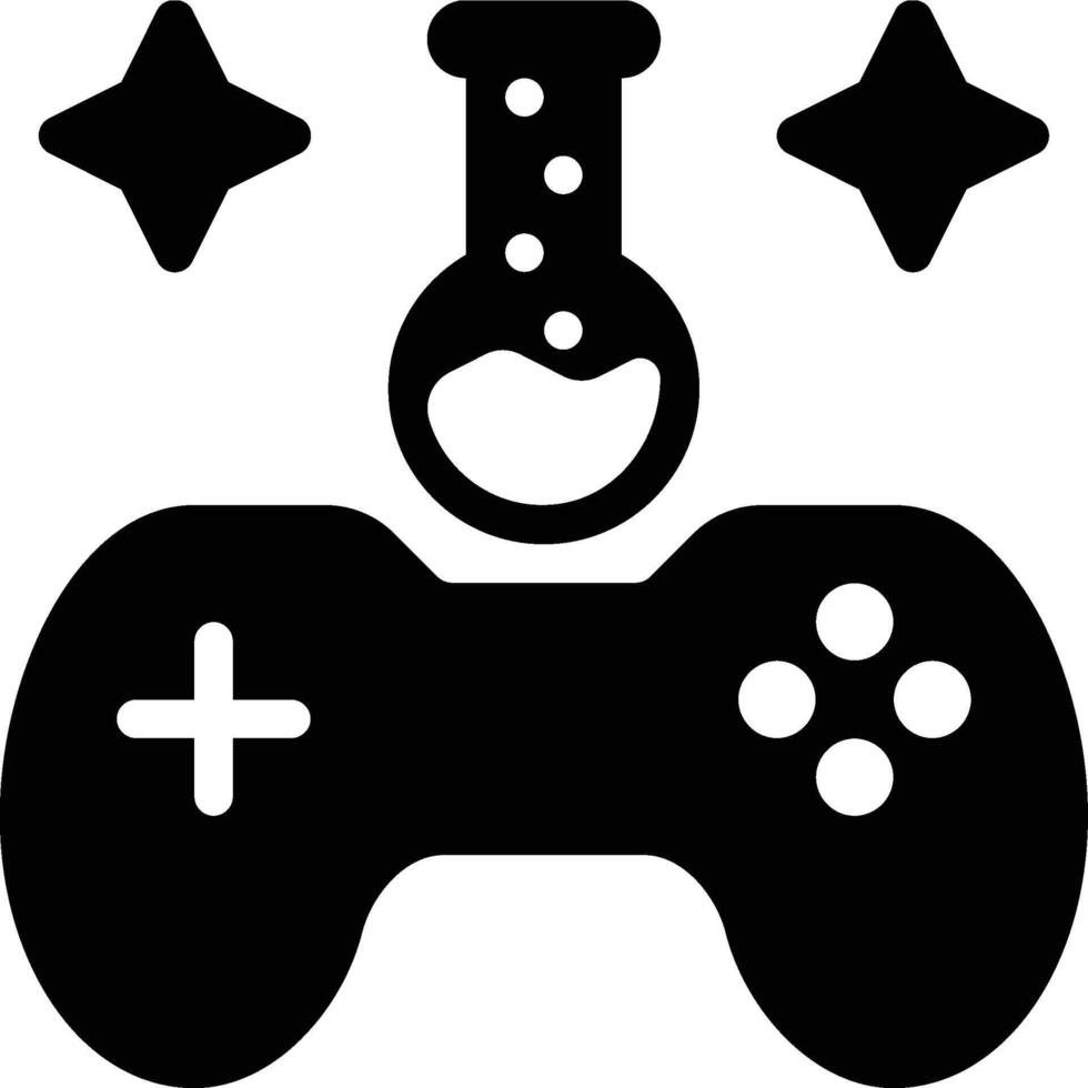 Magic Potion, Mana Potion, Spells Glyph Solid Icon vector