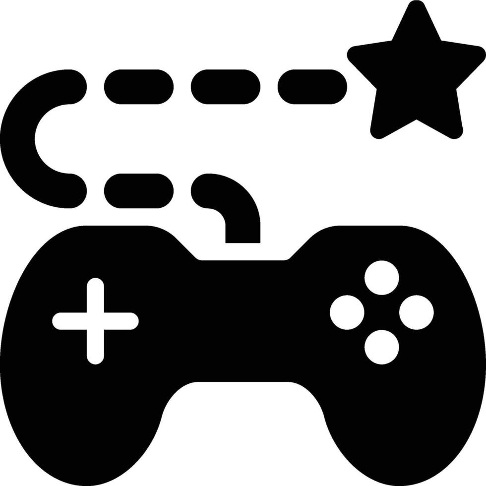 Adventure Game, Gameplay, Game Rules Glyph Solid Icon vector