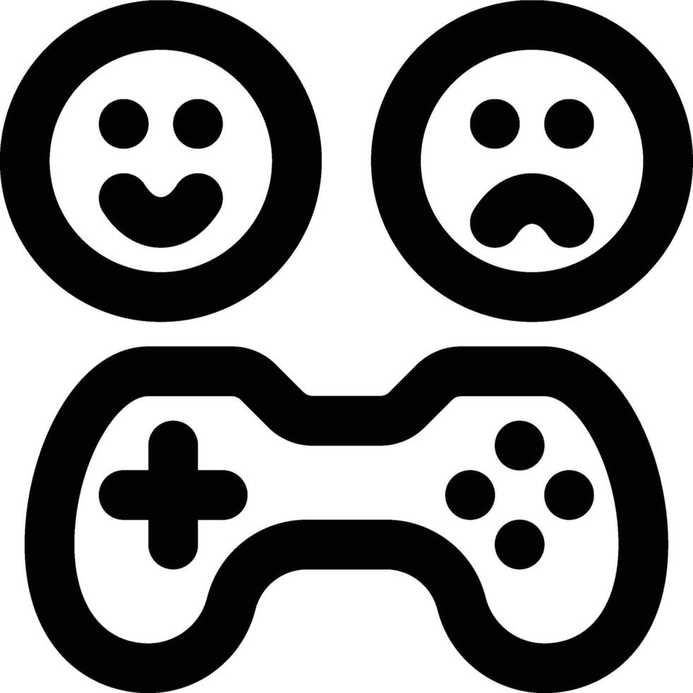 Game, Feedback, Review Outline Icon vector