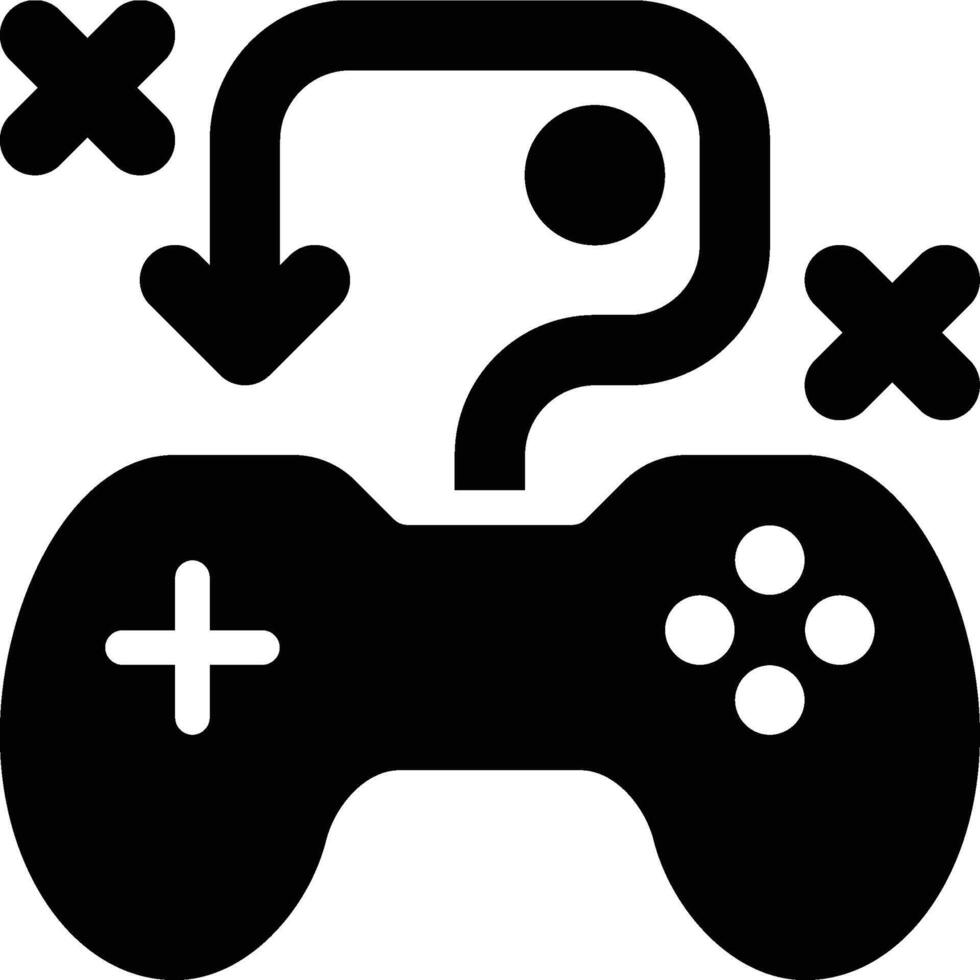 Game Strategy, Gaming Strategy, Strategic Game Glyph Solid Icon vector