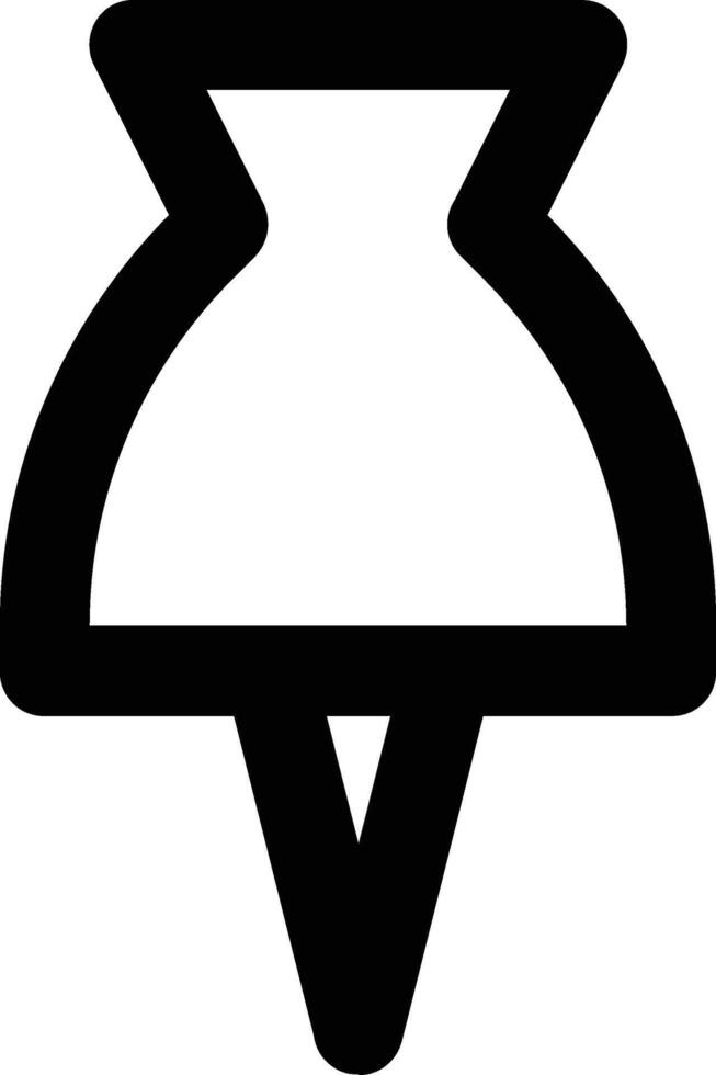 Pin point icon. vector