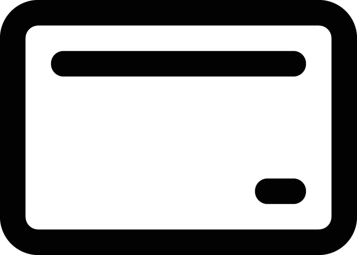 Credit card icon. Online payment sign and symbol. vector