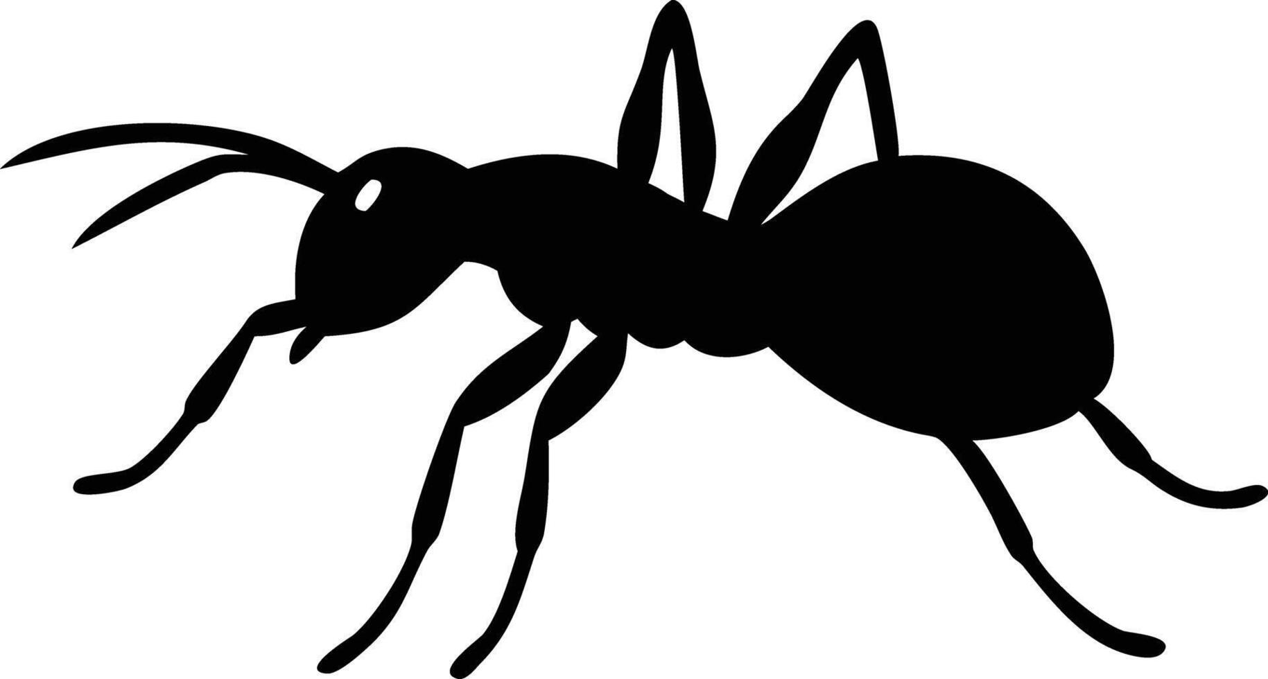 Ant Silhouette Insect Bug vector