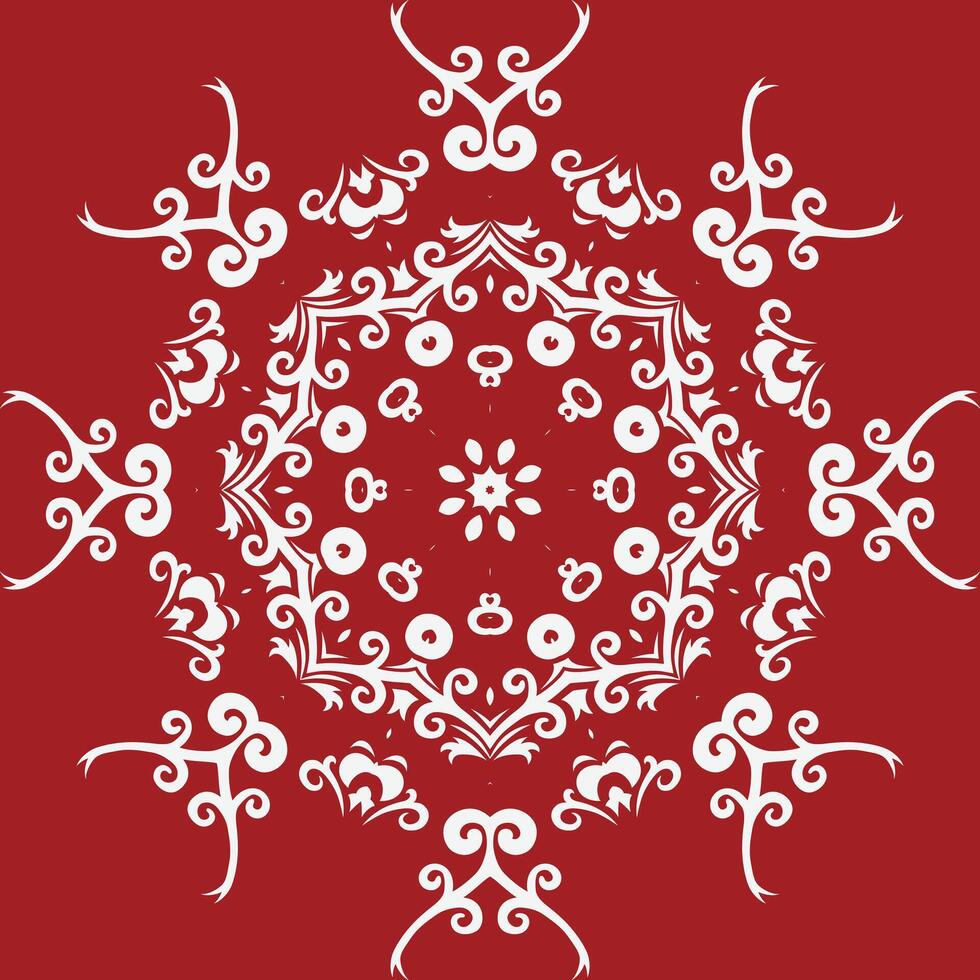 Damask Floral Patterns Squares Islamic Geometric Pattern Folk Embroidery, Aztec Ornament Print. Design for Carpet, Wallpaper, Clothing, Wrapping, Fabric vector