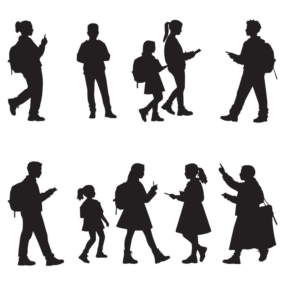 The Silhouette of Learning vector