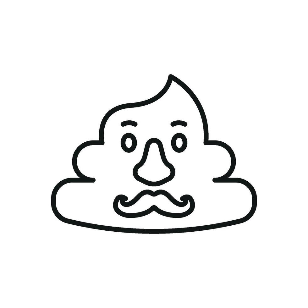 Poop explosion icon features an exaggerated, comic-style splatter effect for maximum humor. vector
