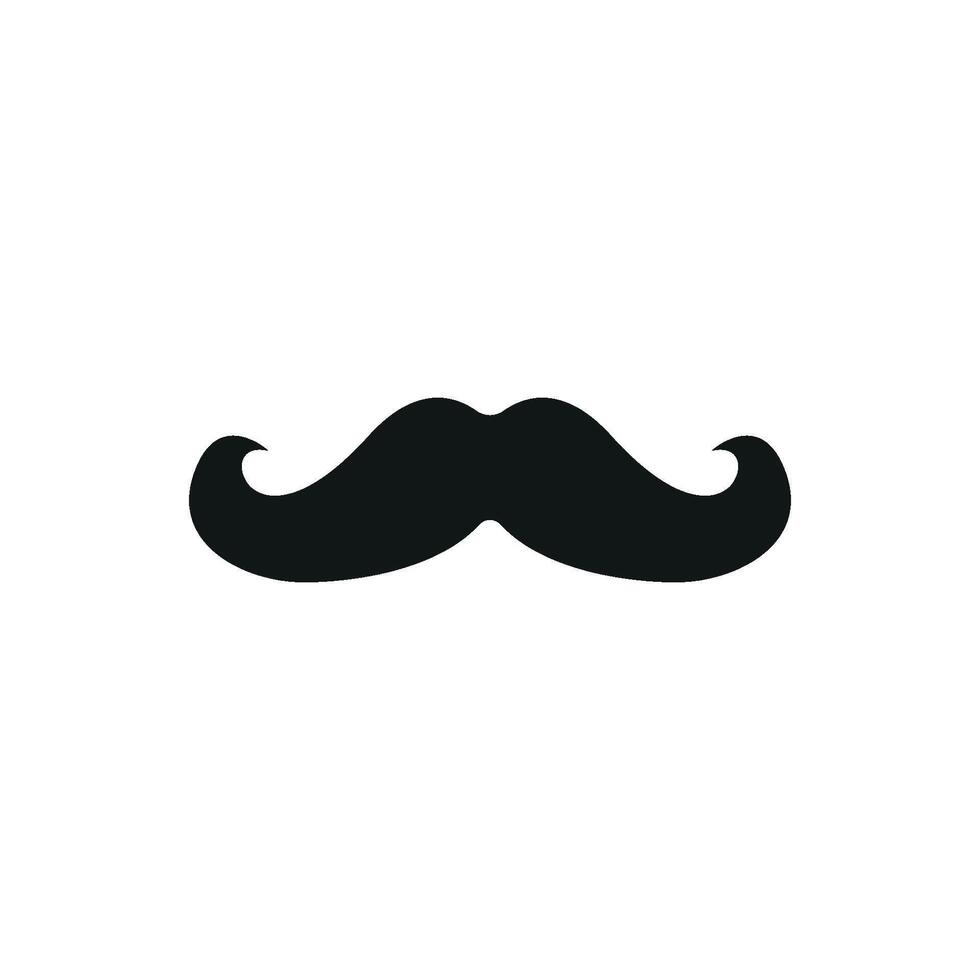Clown nose and mustache icon blends traditional joke elements for funny designs vector