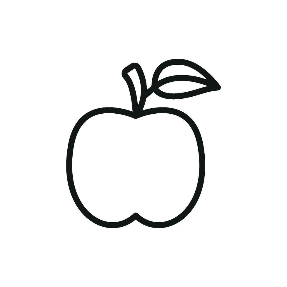 Golden apple icon signifies premium nutrition, longevity, and the value of a healthy diet. vector