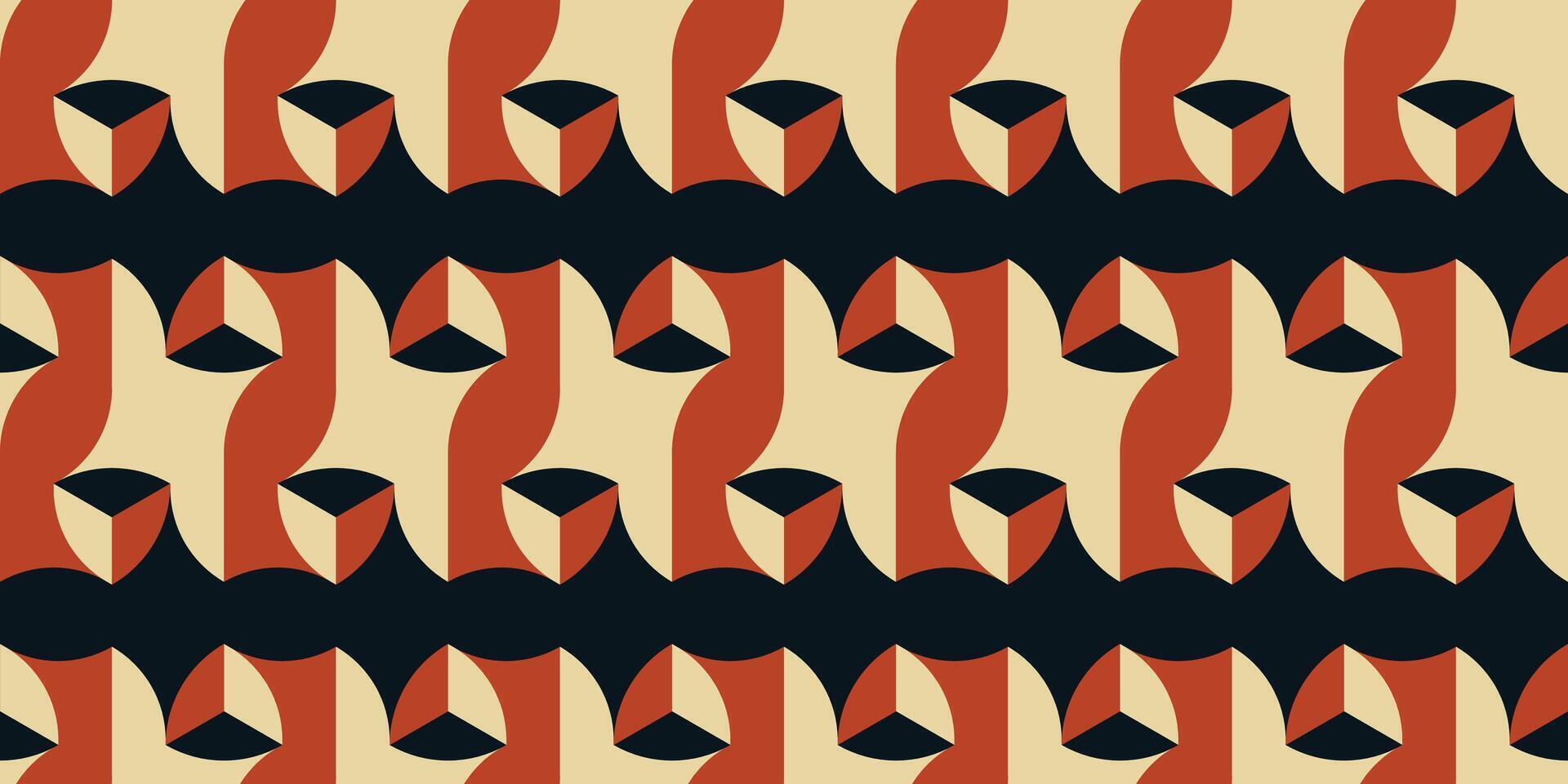 abstract geometric background design, circle geometric pattern background vector