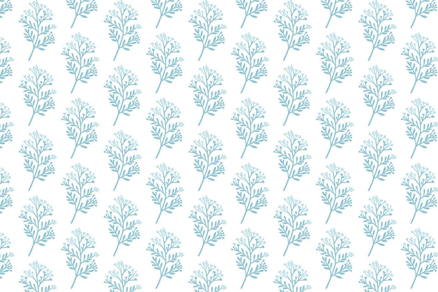 seamless textile pattern featuring ornamental field flower illustrations and botanical bunches for wallpaper and wrapping vector