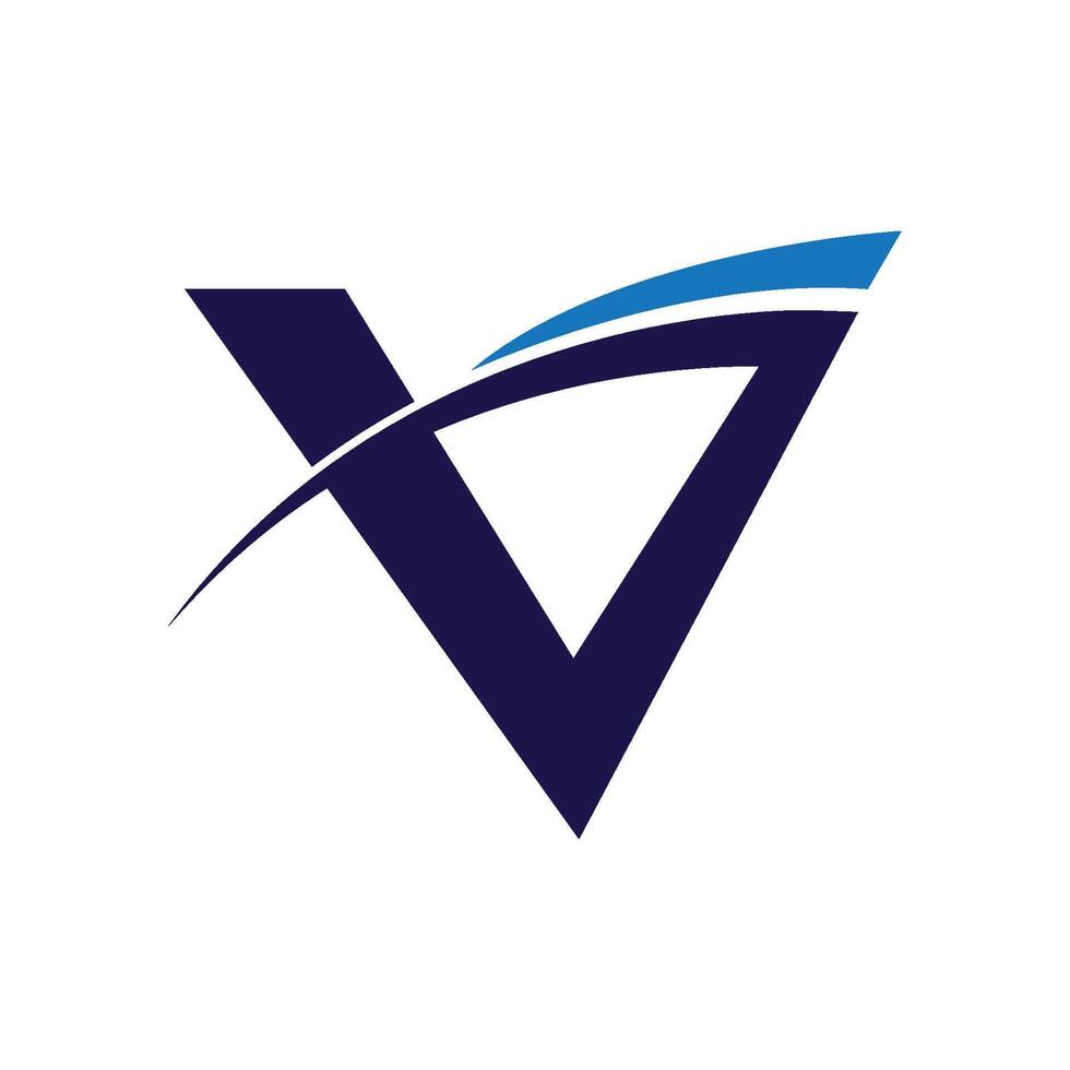 V Letter Logo icon Template illustration vector