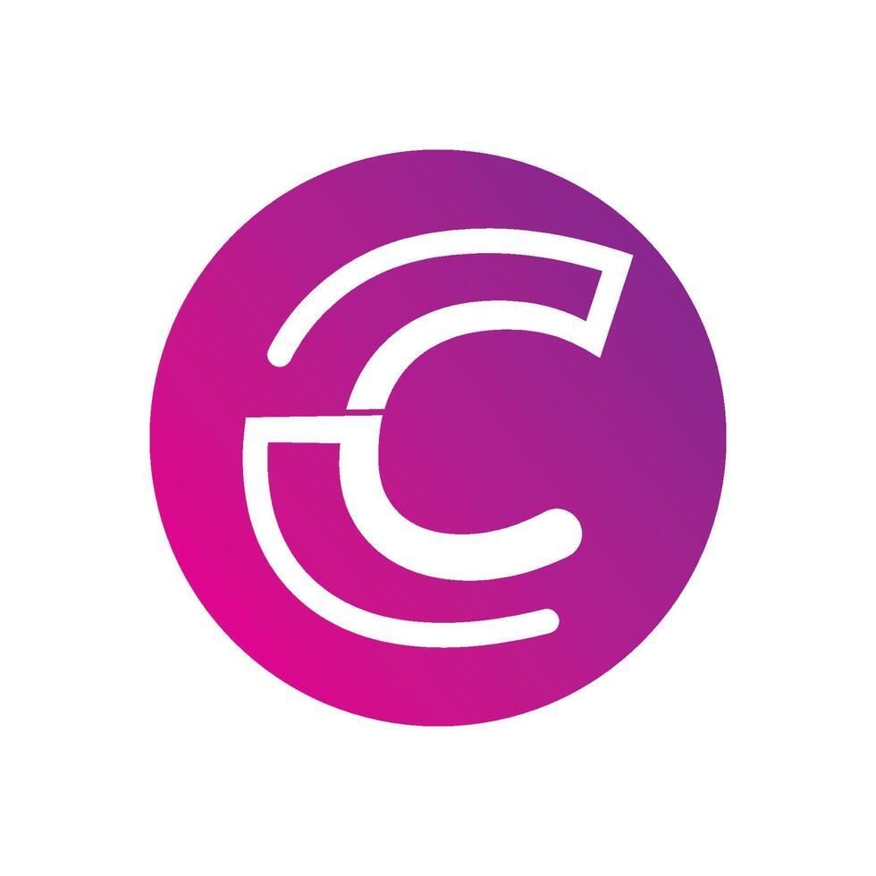 Letter C logo icon design template vector