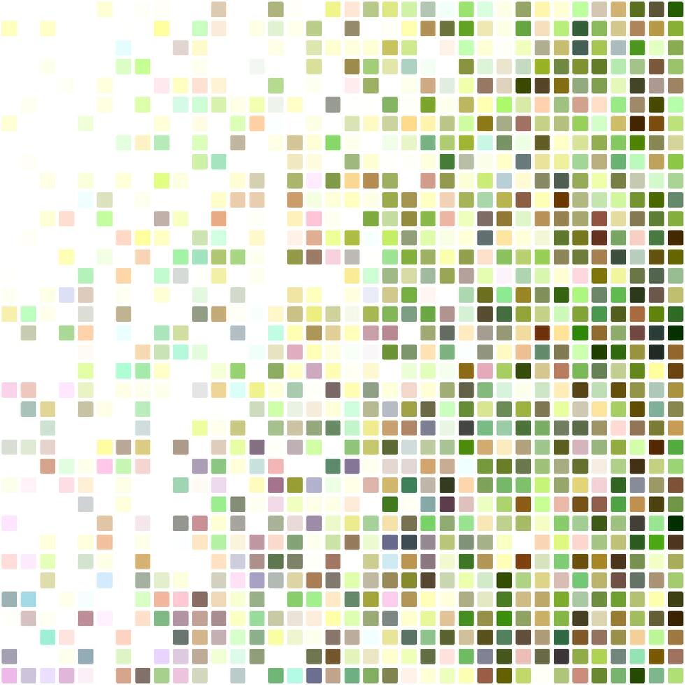 Colorful abstract square mosaic background design vector