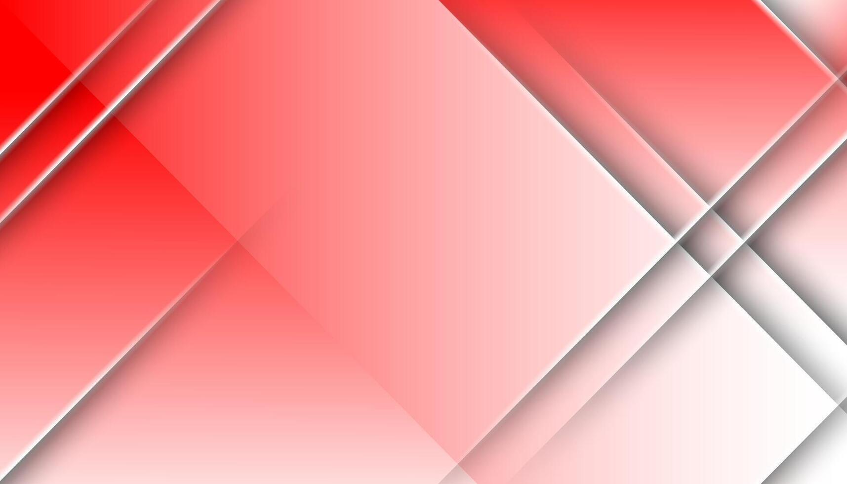 Abstract Red Gradient Background with Geometric Lines vector