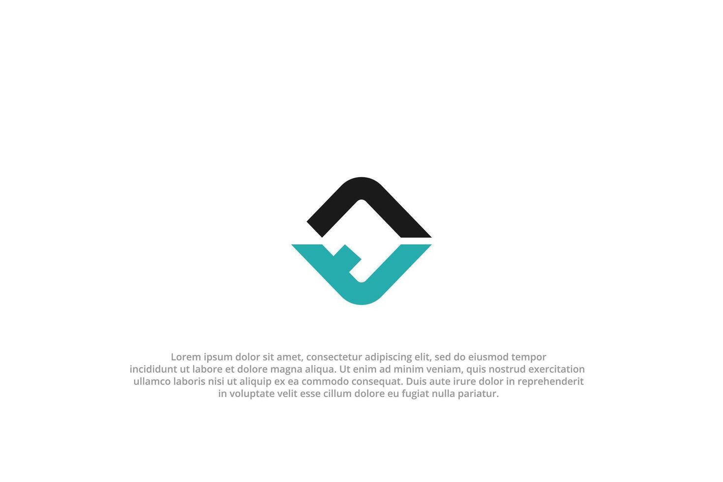 letter lt or tl abstract business modern minimalist logo vector