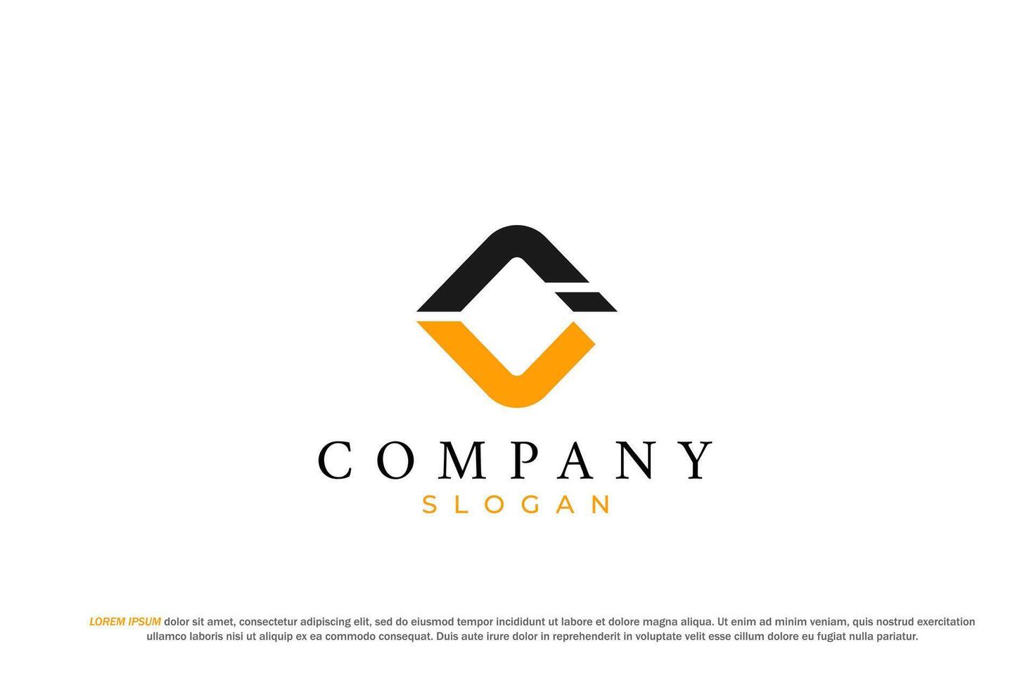 letter il or li abstract business modern minimalist logo vector