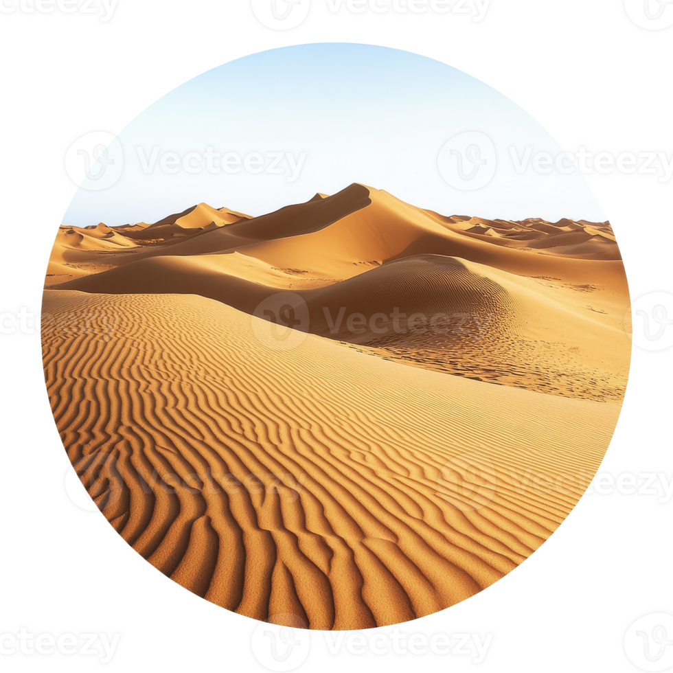 Desert Dunes with Sharp Ridges and Shadows png