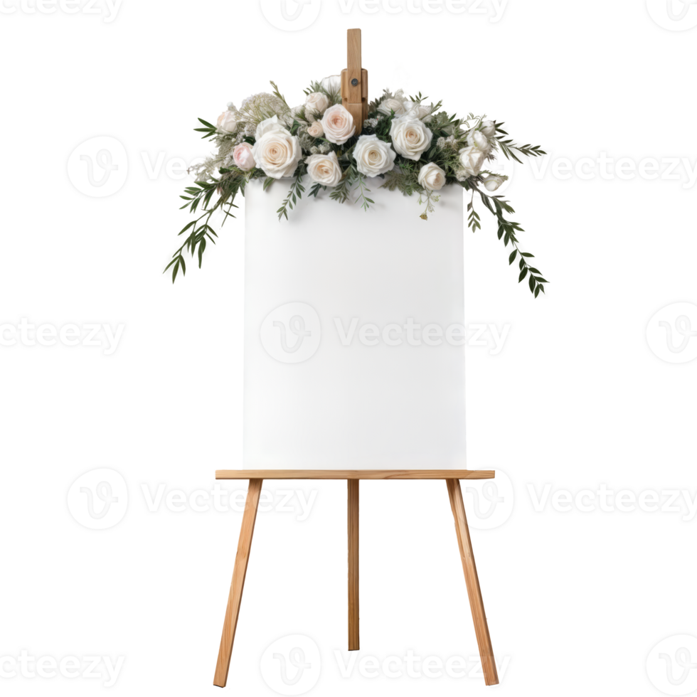 A wedding table sign for cards and gifts png