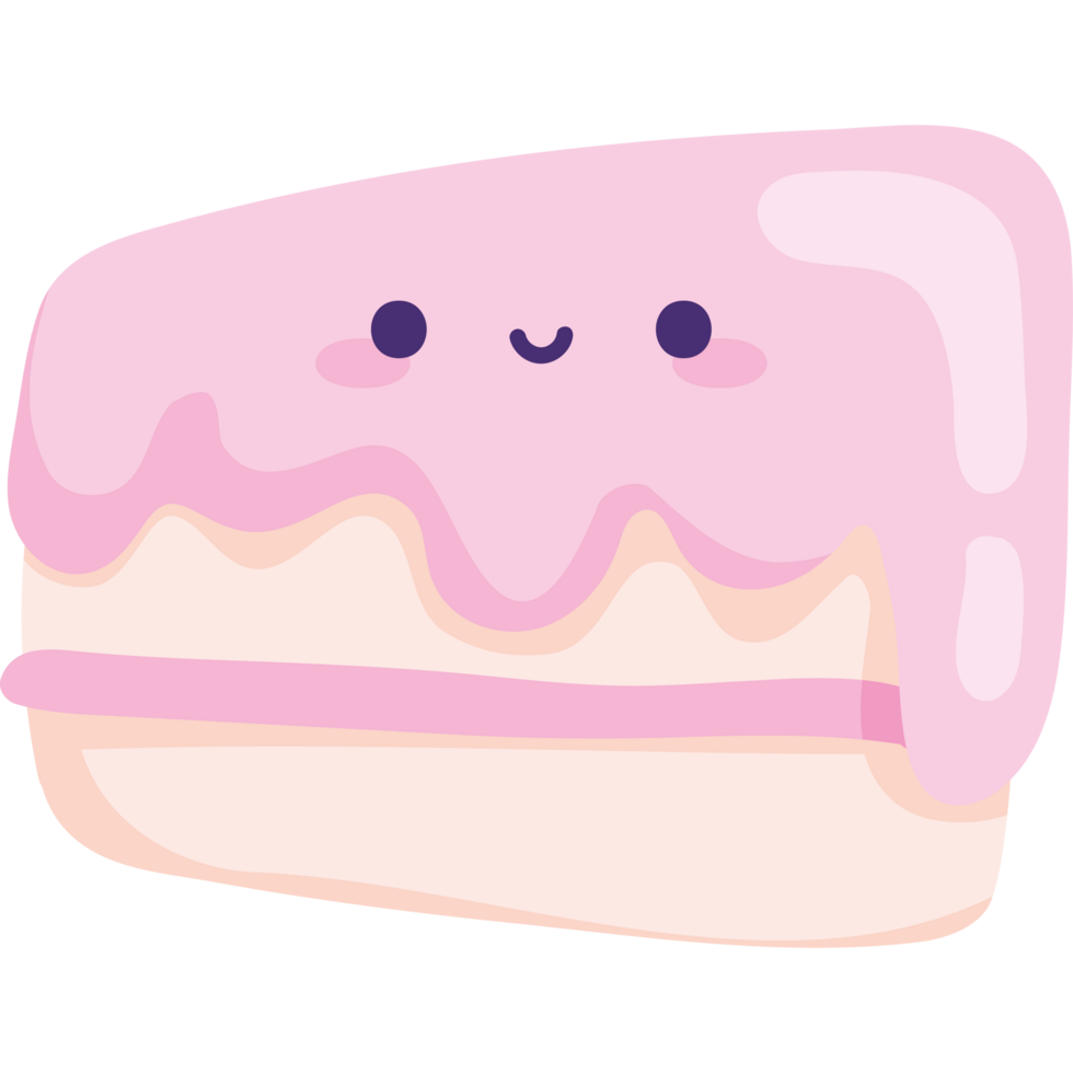 kawaii birthday cake cute png