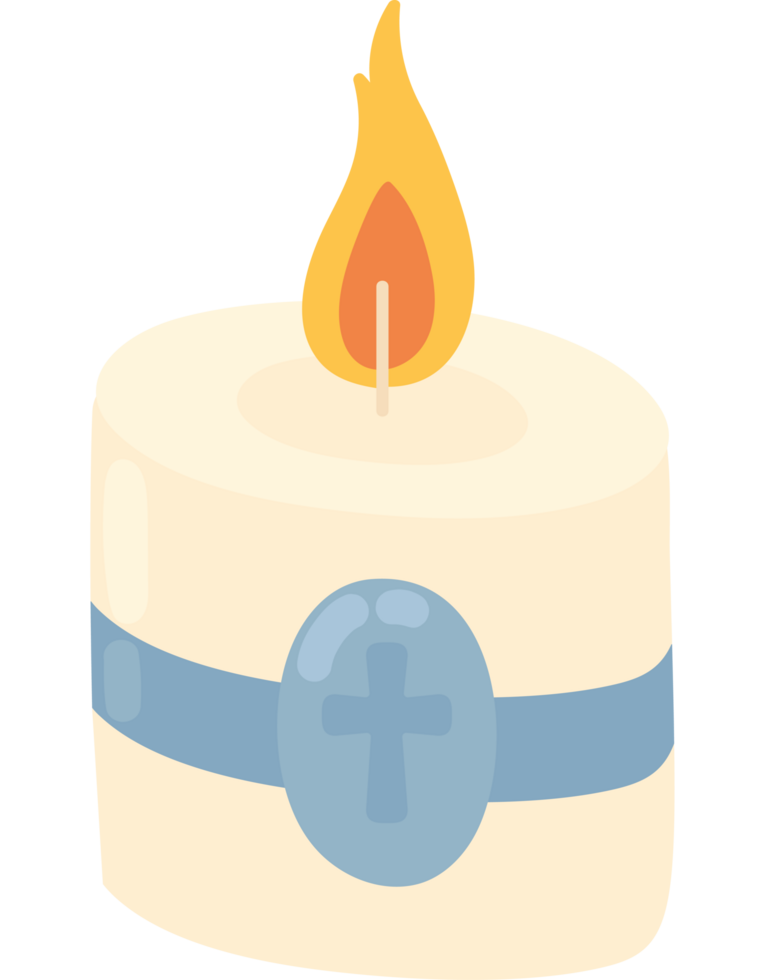 candle on a candlestick catholic religion png