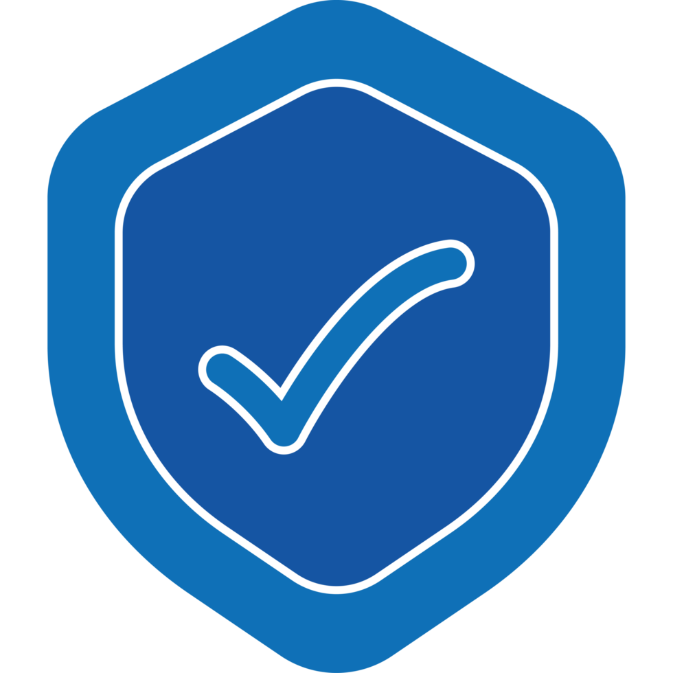 security check mark shield png
