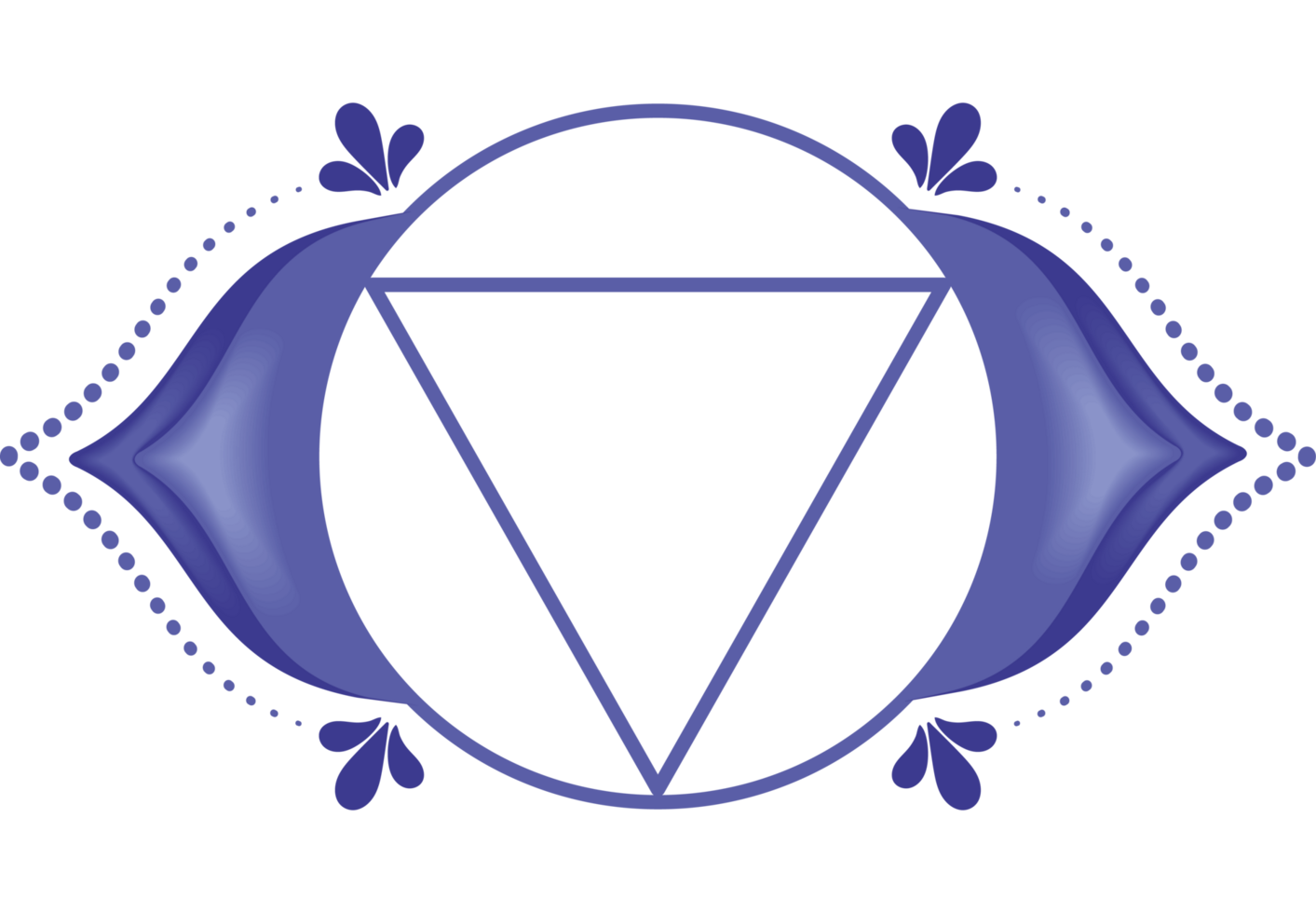 ajna third eye chakra icon png