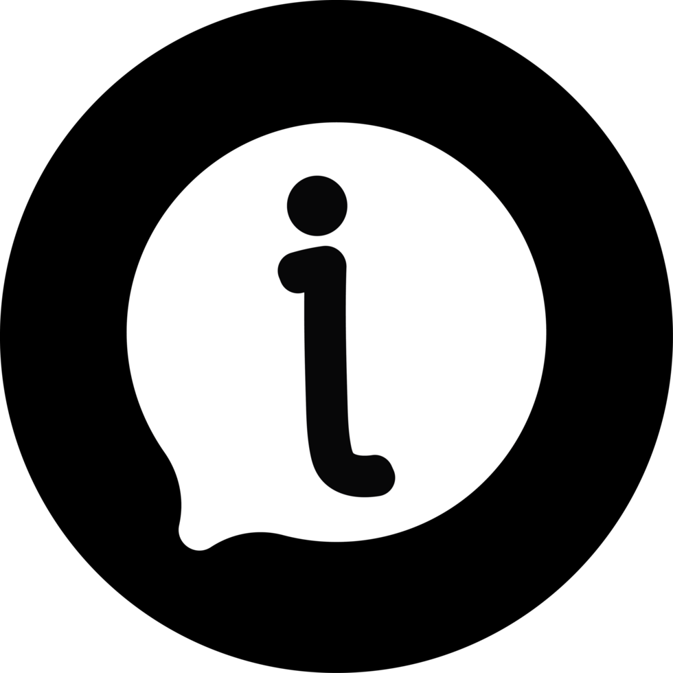 info web and social media png