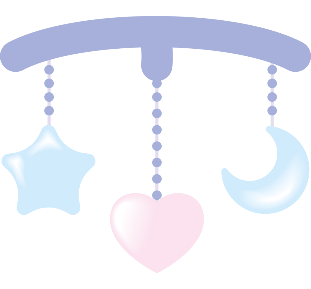 baby crib mobile png