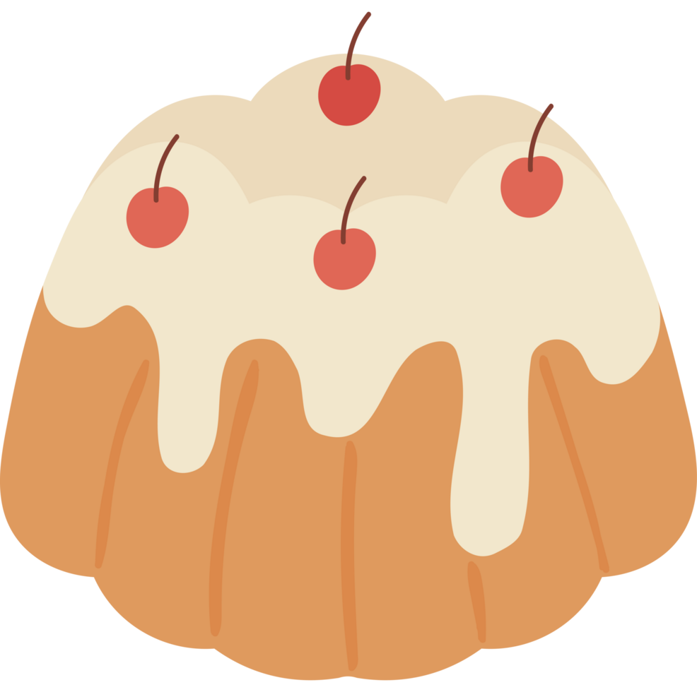 cake with fruits dessert png