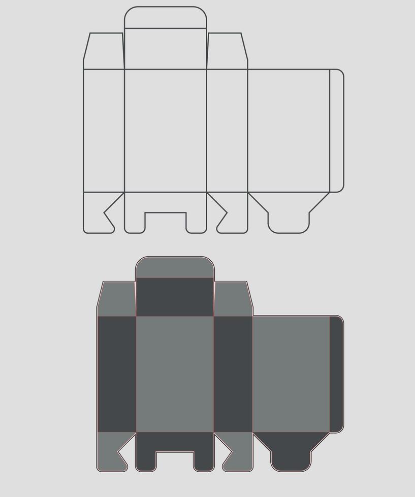 Box Design Template vector