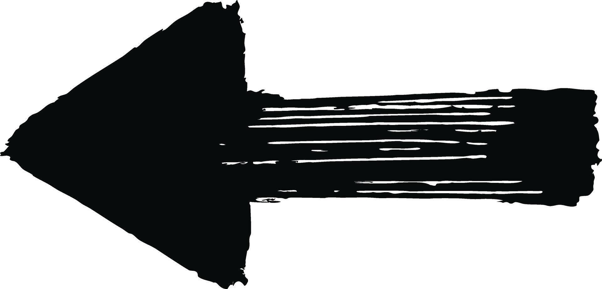 An arrow pointing in the direction of the arrow vector