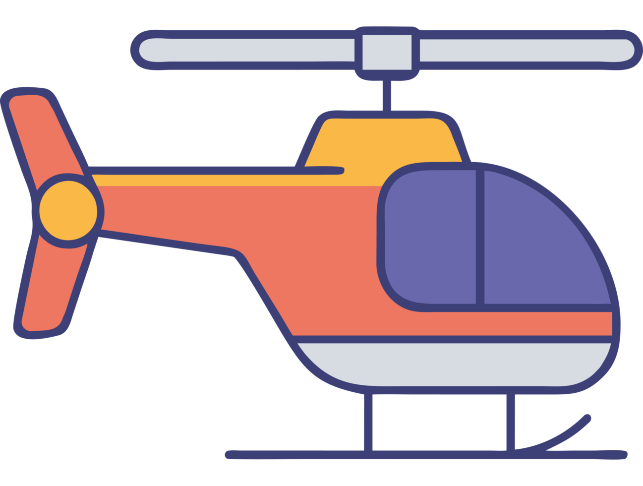 Helicopter Front View Icon png