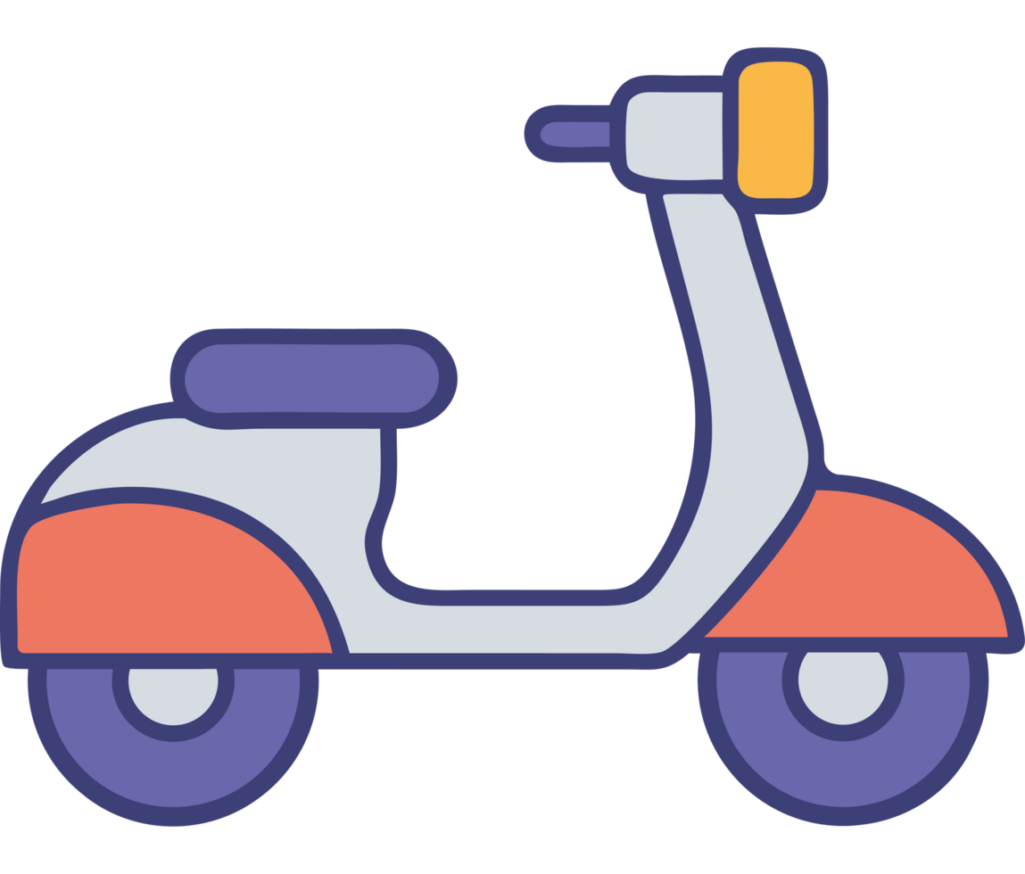 Scooter Side View Icon png