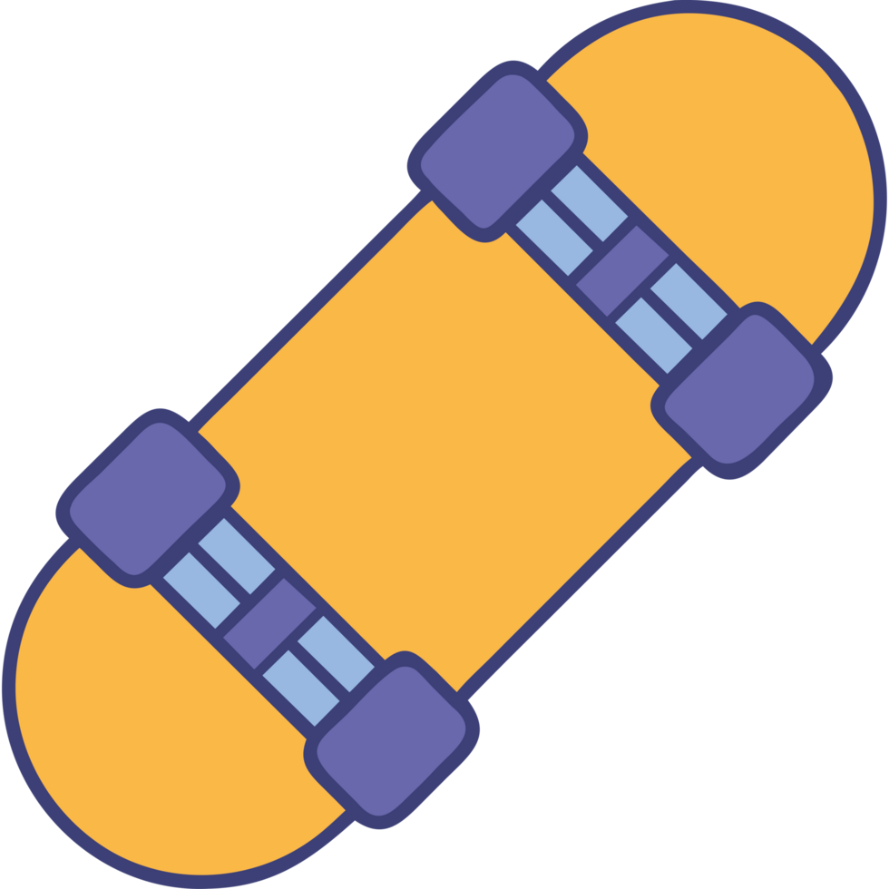 Skateboard Side View Icon png