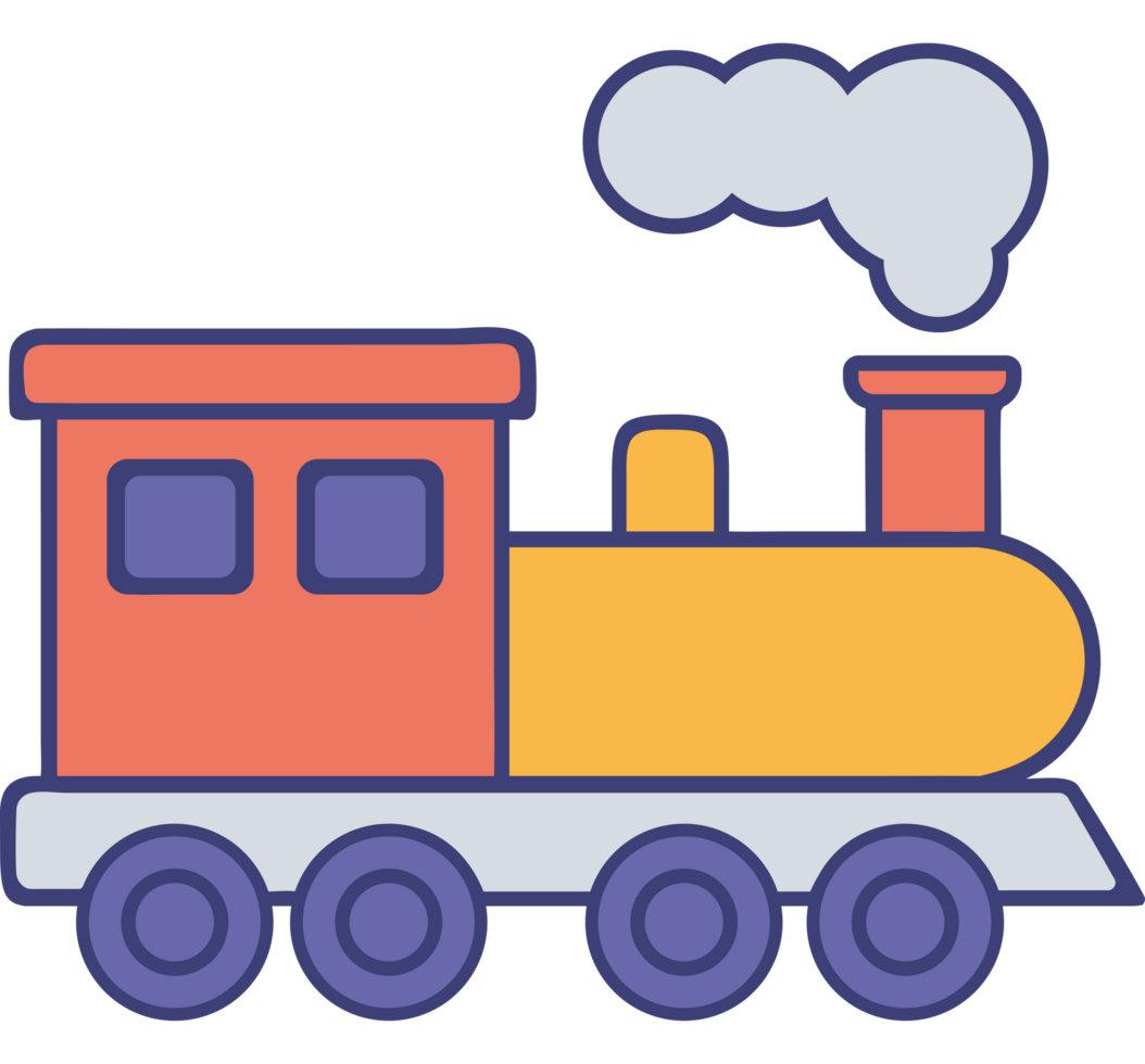 Steam Locomotive Train Icon png