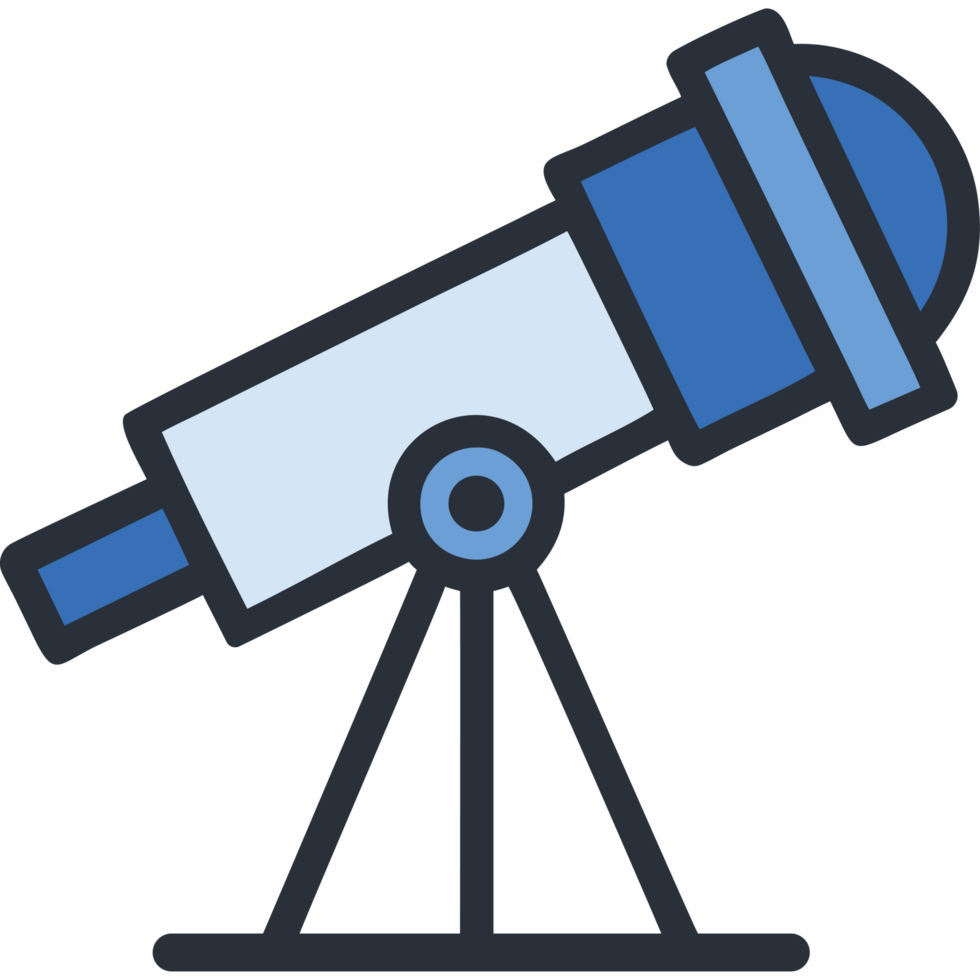 Astronomy Telescope Icon png