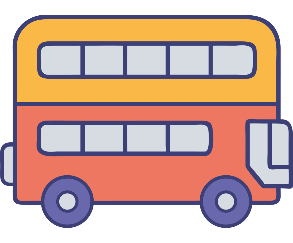 Double Decker Bus Icon png