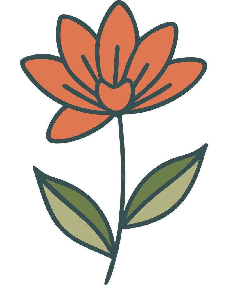 garden Blooming tulip flower icon png