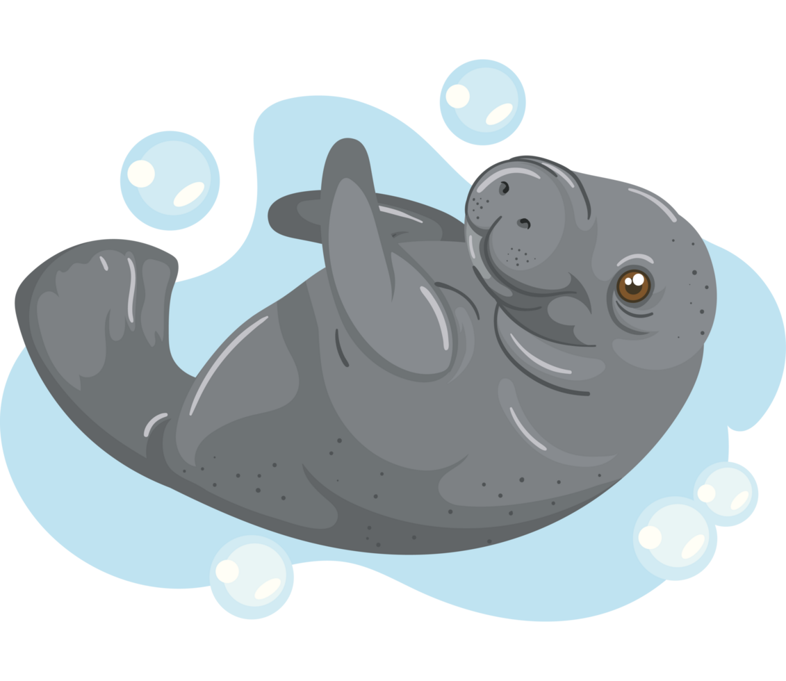 stellers sea cow extinct animal png