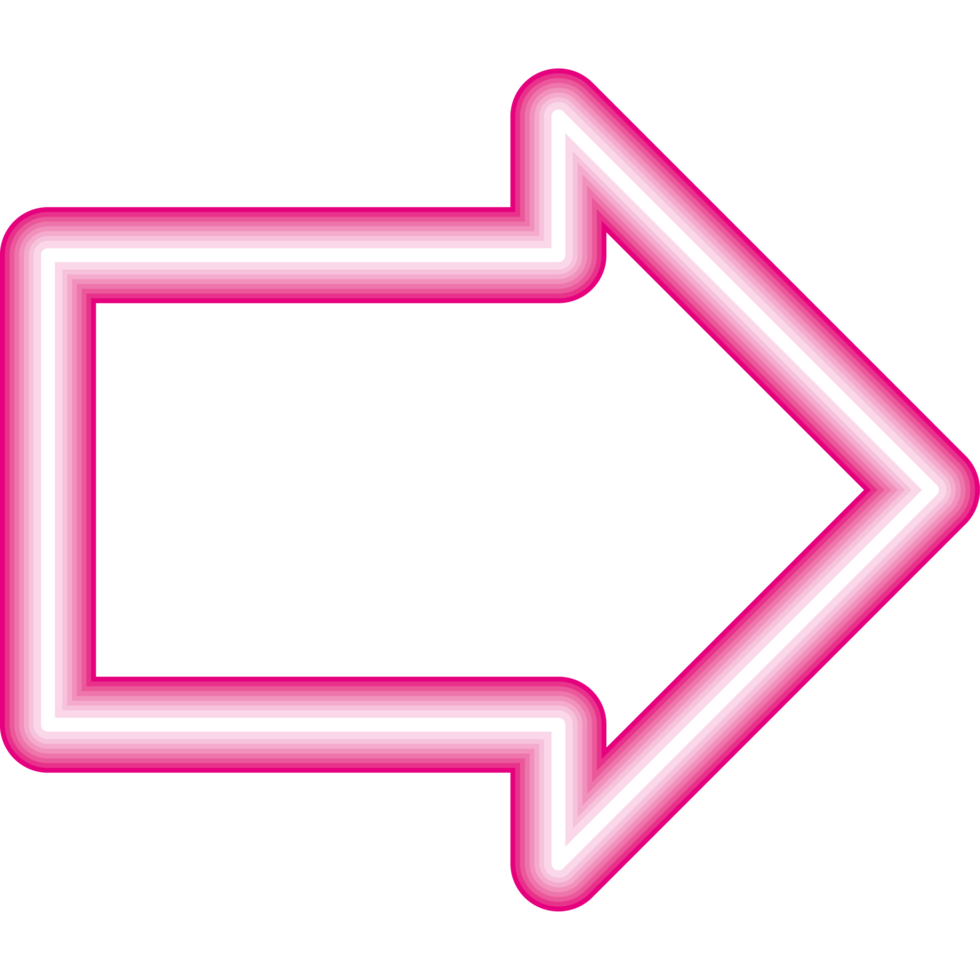neon arrow pointing to the right png