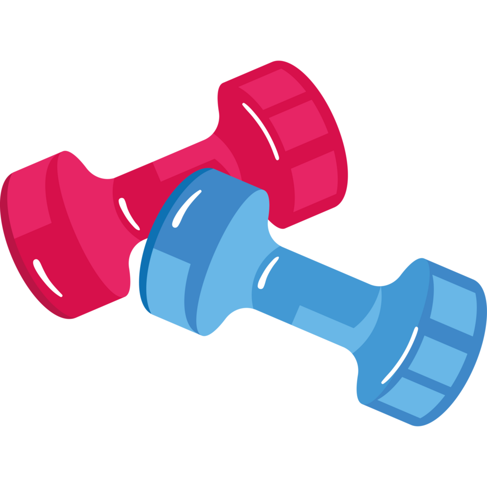 gym training dumbbell png