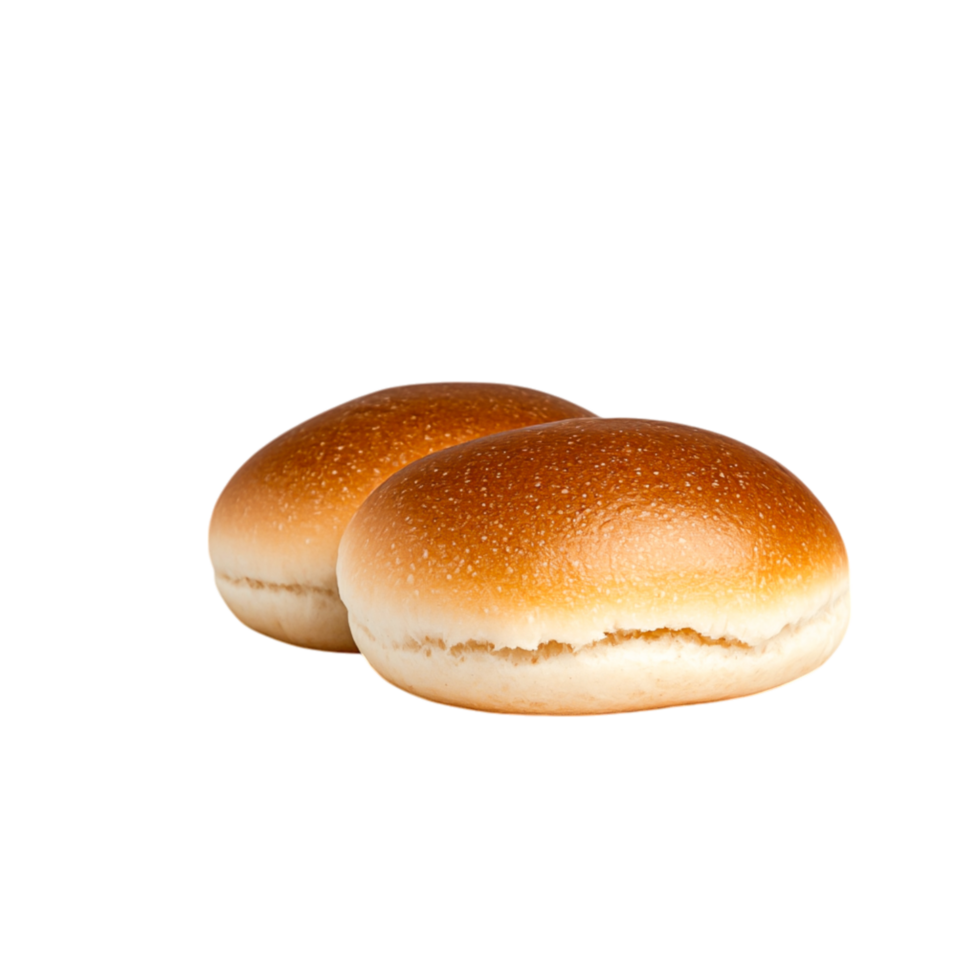 Freshly Baked Soft Bread Buns with Golden Brown Crust Perfect for Meals and Snacks png