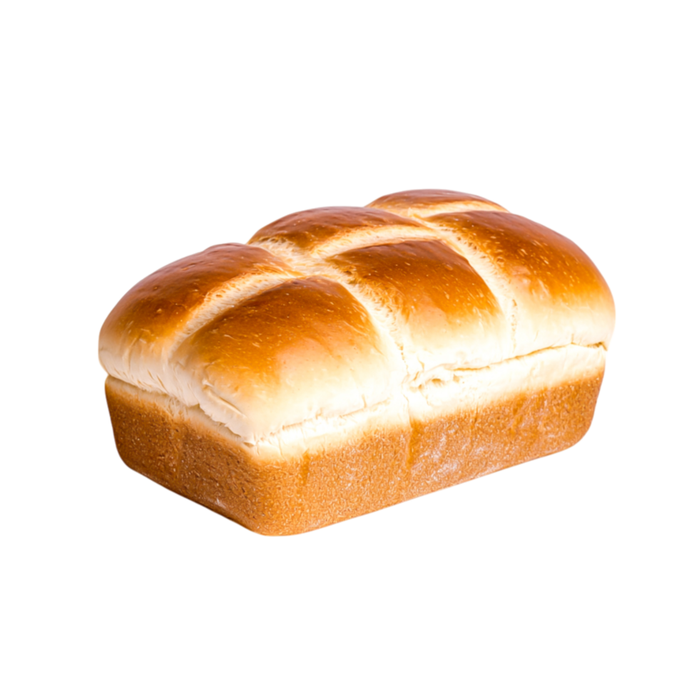 Freshly Baked Golden Loaf of Bread Perfect for Culinary Use png